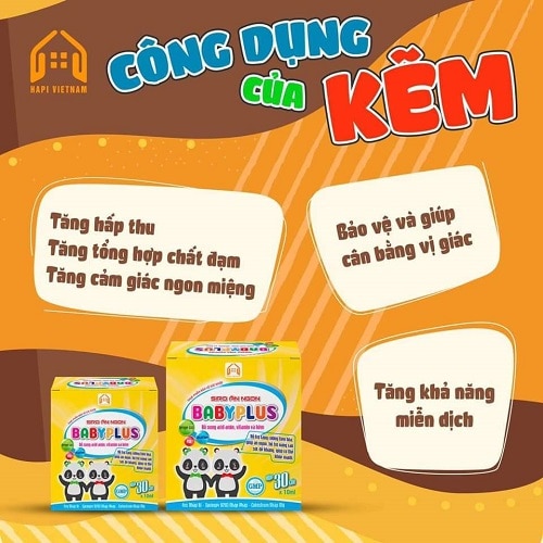 Siro Baby Plus tại Bạc Liêu